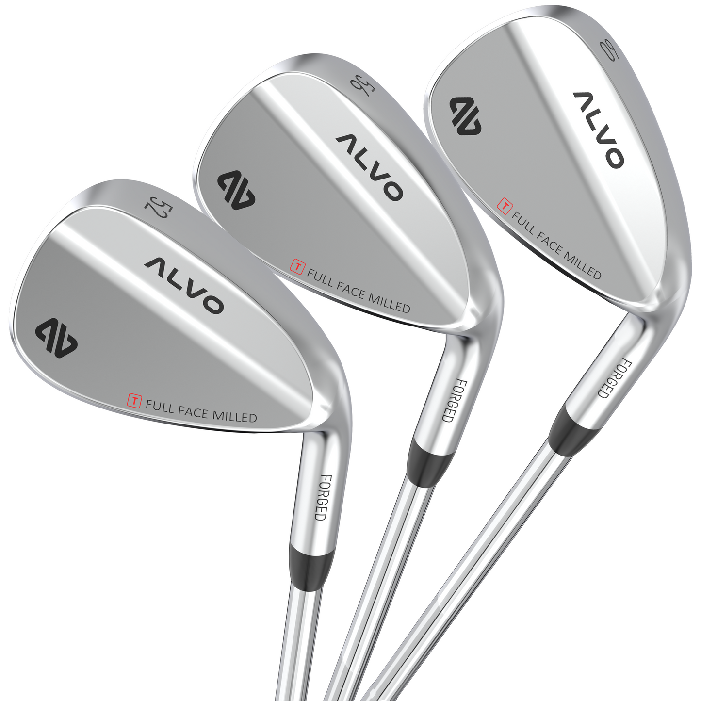 Full Face Precision Milled Wedge - 3 Wedge Set - 52, 56, 60