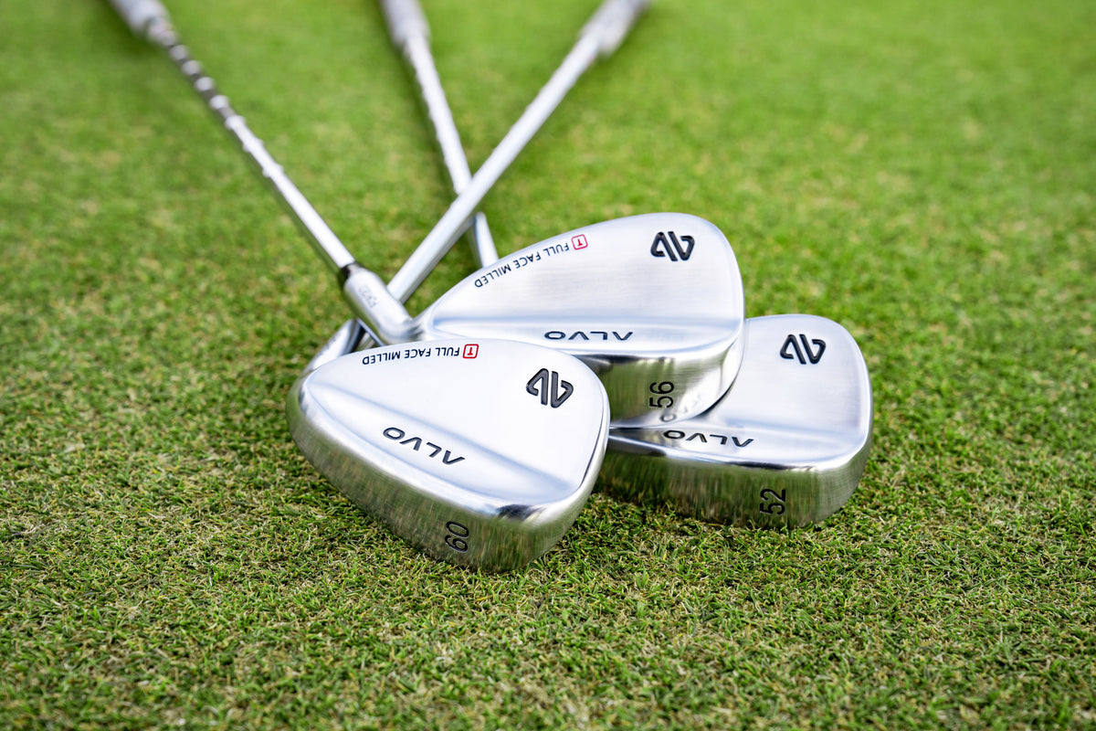 Full Face Precision Milled Wedge - 3 Wedge Set - 52, 56, 60 – Alvo Golf